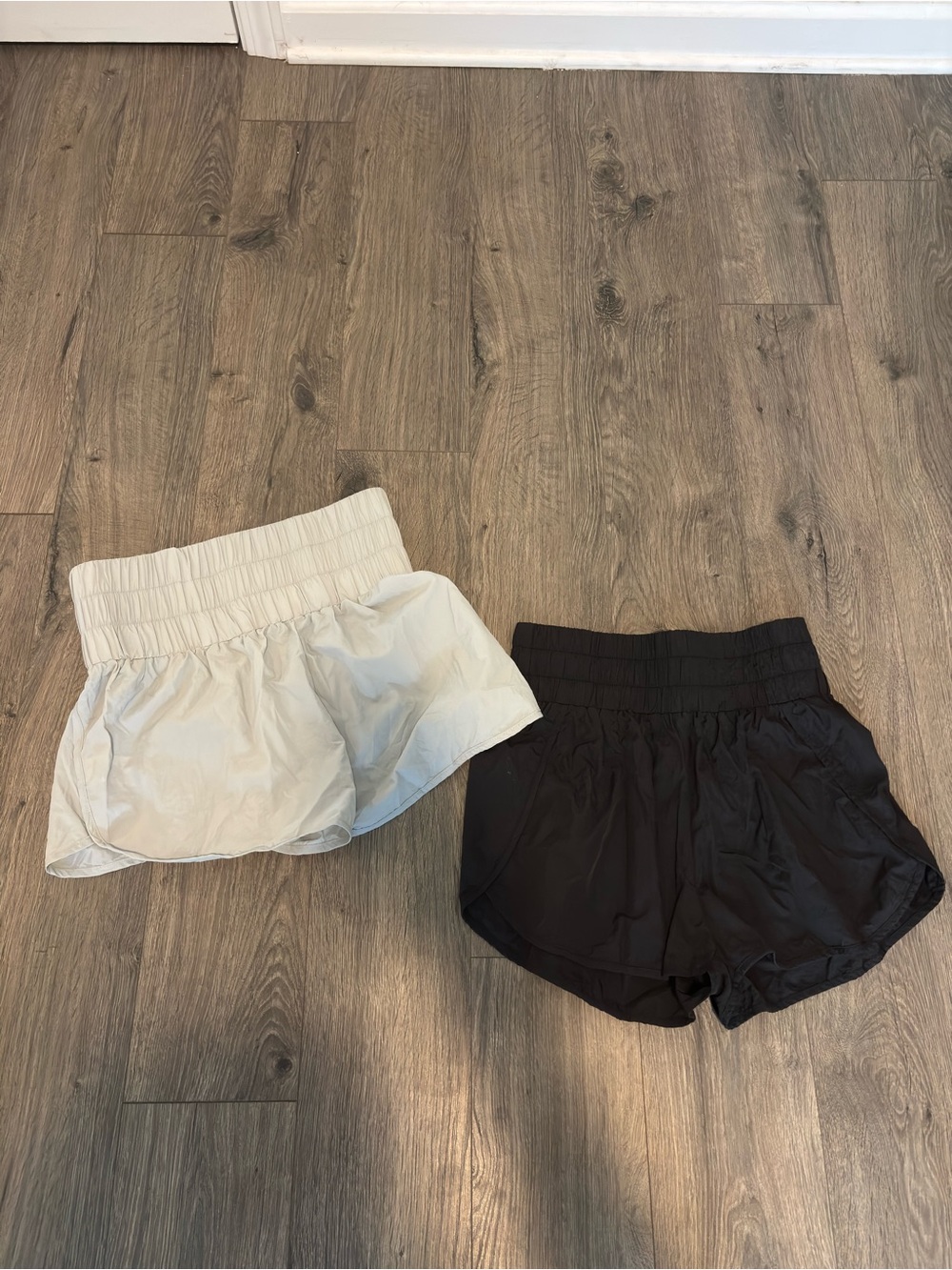 Smocked waist FP women’s way home athletic short bundle